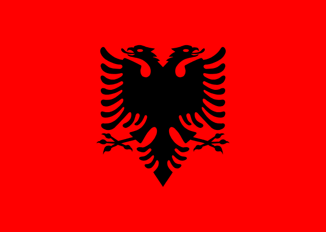 アルバニアの国旗