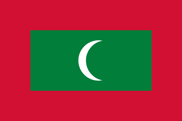 モルディブの国旗
